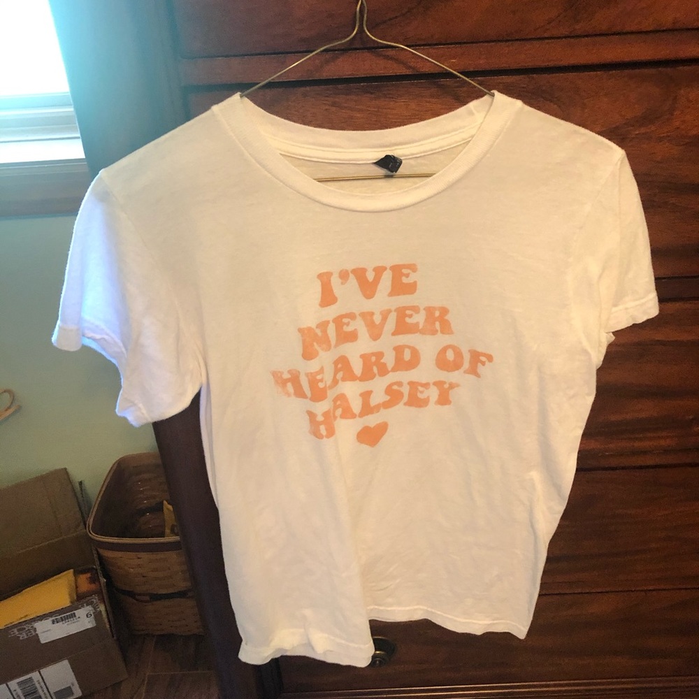 Halsey band tee/t shirt